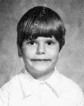 Alan Dumond as a child